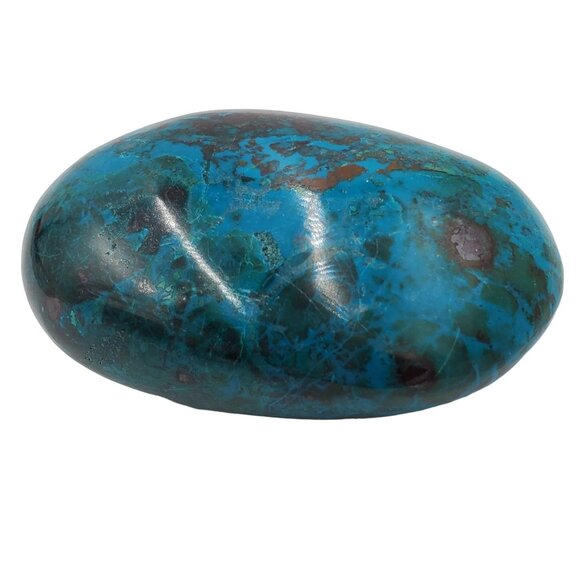 390g 1950ct Peruvian Chrysocolla Polished Mineral Rock Tumbled Stone Green Blue - Picture 11 of 12